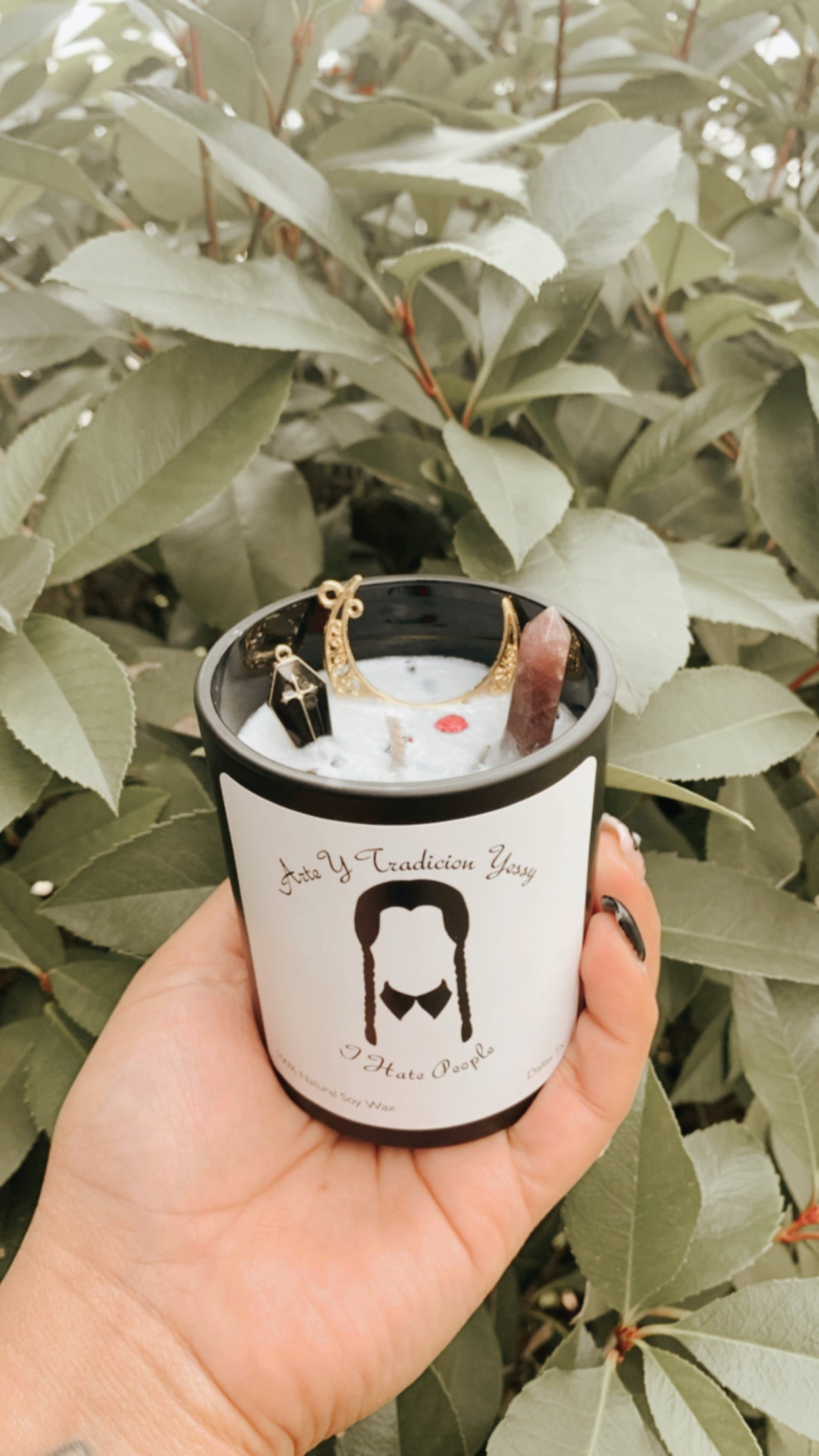 "I Hate People" Candle